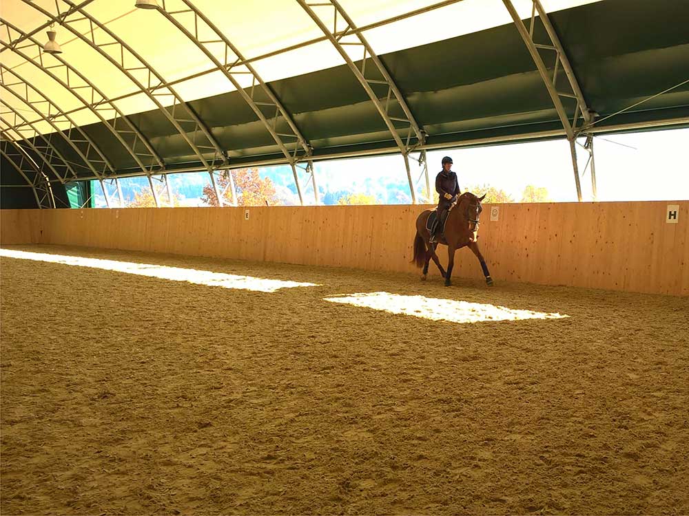  Mit einer Größe von 20 x 40 Meter bietet sie ausreichend Platz für beste Trainingsmöglichkeiten. 